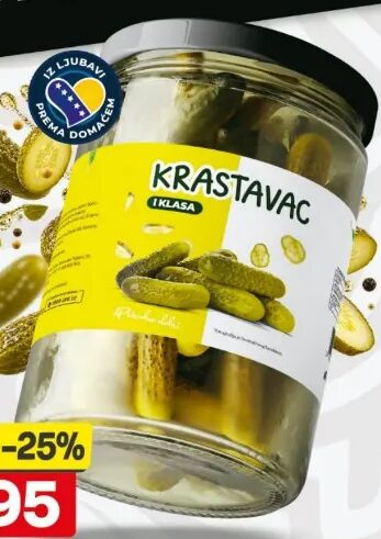 Kiseli krstavci 720 ml