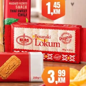 Klas Bosanski Lokum 180g, Fortuna