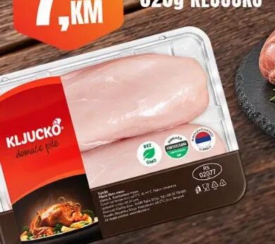 KLJUCKO Pileći file 620 g