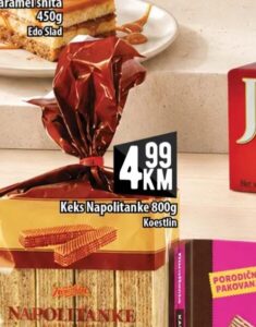 Koestlin Napolitanke 800 g, Kort