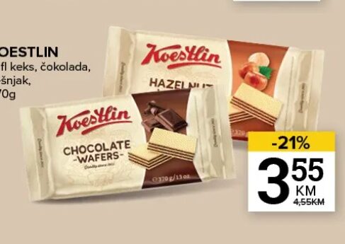 Koestlin vafl keks 370 g