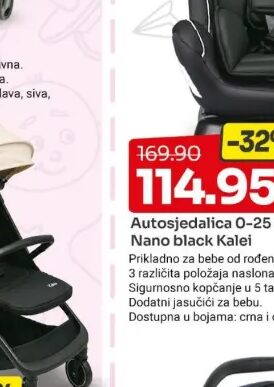 Kolica Classic beige&black Kathie
