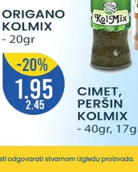 Kolmix Origano 20gr