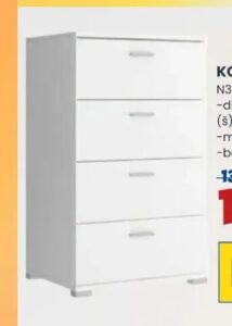 Komoda G60S4 60 x 32 x 82 cm, FIS