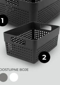 Korpa za odlaganje 23,5x15,5x10 cm 3,5 L 3,5 L, Bingo