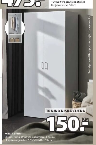 KORUP ormar 1 kom