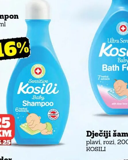 Kosili baby šampon 400 ml