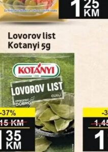 Kotanyi Lovorov list 5 g, Best
