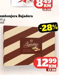 Kraš Bombonjera Bajadera 300 g, Tropic