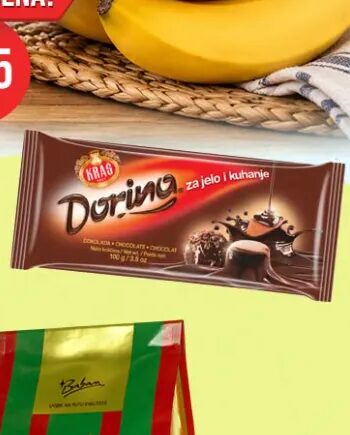 Kraš Dorina čokolada za kuhanje 100 gr