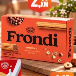 Kraš Frondi Nougat 250 g, Fortuna