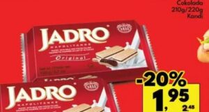 Kraš Jadro napolitanke 190g, Robot