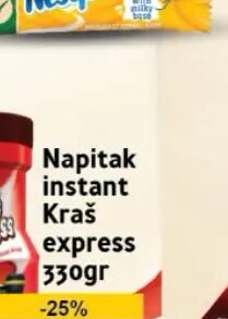 Kraš Napitak instant Kraš express 330gr, Best
