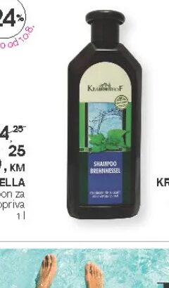 KRAUTERHOF šampon za kosu kopriiva 500 ml