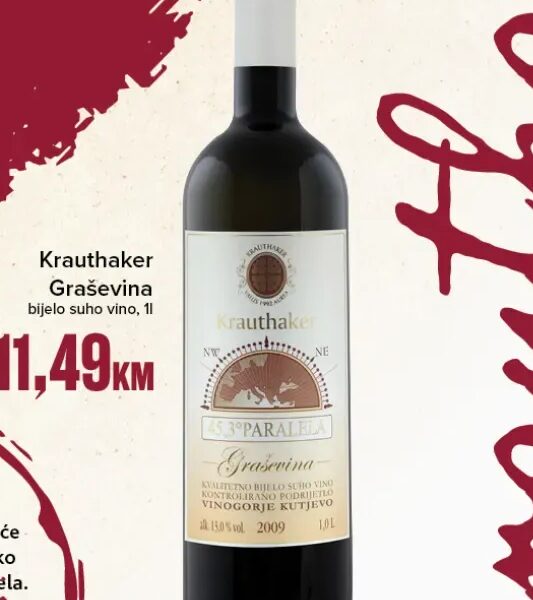 Krauthaker Graševina 1 l
