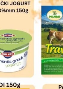 Kri Kri pravi grčki jogurt 2% mm 150 g, Bazar