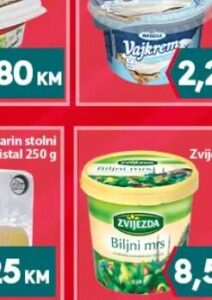 Kristal Margarin stolni 250 g, Mega diskont