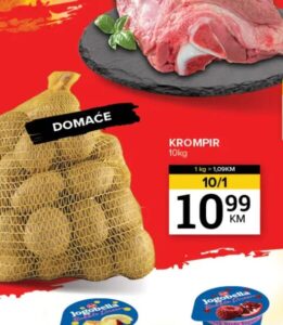 KROMPIR 10kg, Konzum i Mercator