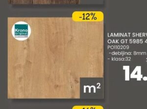 Krono Original LAMINAT SHERWOOD OAK GT 5985 4V AC4 m2, FIS