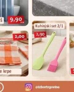 Kuhinjske krpe 2 kom, Izbor trgovina