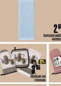 Kuhinjski set 3 komada, Robot