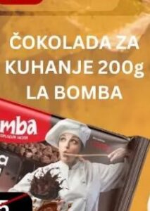 La Bomba Čokolada za kuhanje 200g, Bazar
