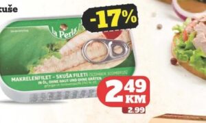 La Perla Fileti skuše 115 g