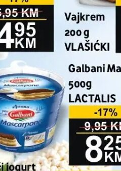 Lactalis Galbani Mascarpone 500 g