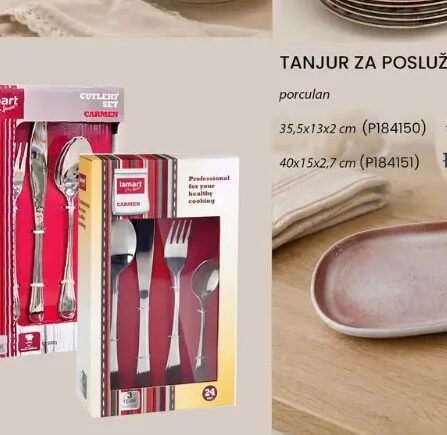 Lamart Pribor za jelo set 24/1 24 kom