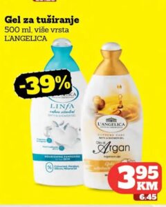L'Angelica Gel za tuširanje 500 ml, Crvena jabuka