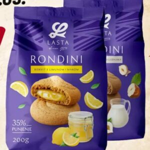 Lasta Keks Rondini 200 g, Kort