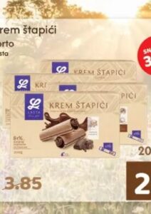 Lasta Krem štapići 200g, Amko