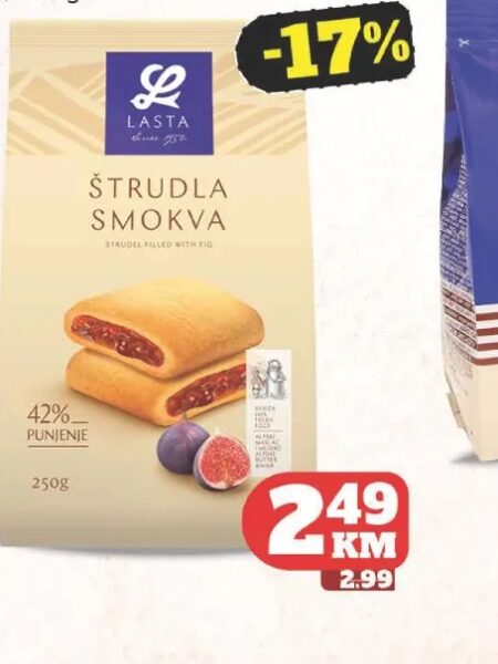 Lasta Štrudla smokva 250 g