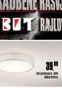 LED plafonjera 48W dekorativna, Robot