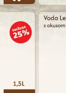 Leda Voda 1,5L