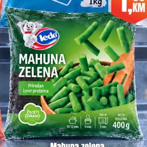 Ledo Mahuna zelena 400 g