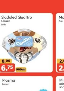 Ledo Sladoled Quattro Classic 900ml, Amko