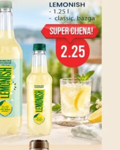 Lemonish Sparkling Lemonade 1.25 l, FIS