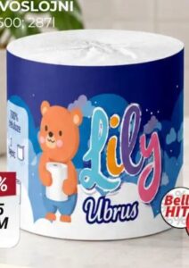 Lily ubrus dvoslojni 287 l, Belamionix
