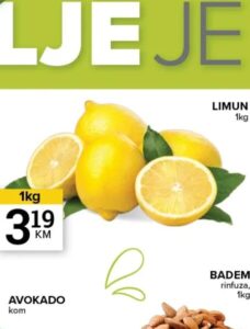 Limun kg, Konzum i Mercator