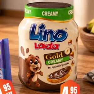 Lino Lada Krem namaz Gold sjeckani lješnjaci 350 g, Fortuna