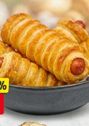 Lisnato pecivo s hrenovkom 70 g