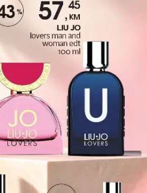 LIU JO Lovers man and woman edt 100 ml