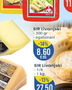 Livnjak Sir Livanjski 300 gr, FIS