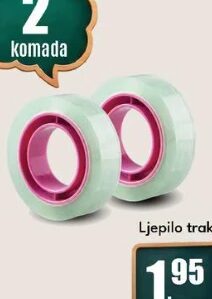 Ljepilo traka 2 komada, Robot