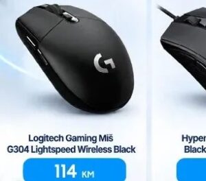 Logitech Gaming Miš G304 Lightspeed Wireless Black 1 kom