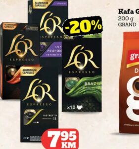 L'OR Kapsule Lungo 10 kom, Crvena jabuka
