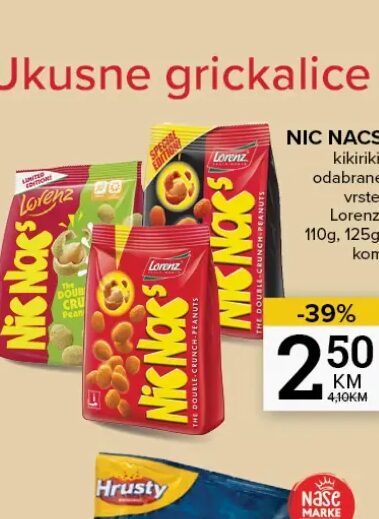 Lorenz Nic Nacs kikiriki 125 g