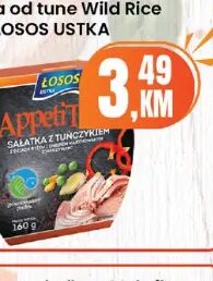 LOSOS USTKA Salata od tune Wild Rice 160g, Fortuna