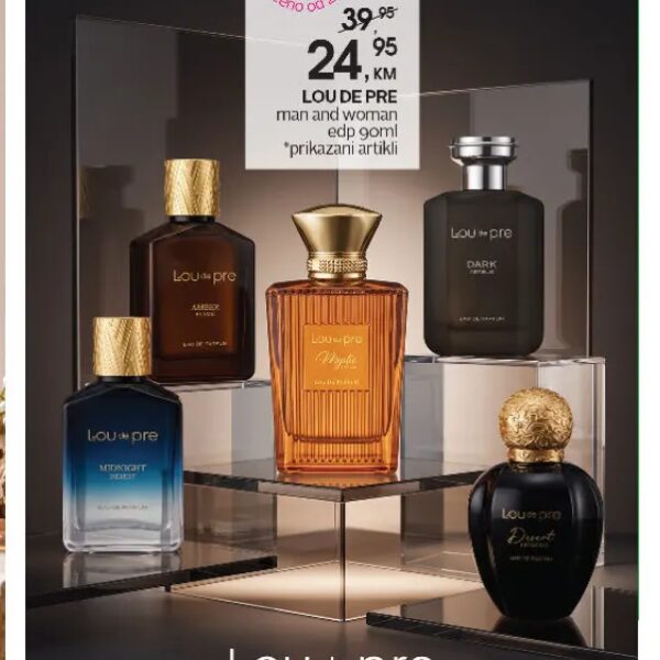 LOU DE PRE man and woman edp 90 ml